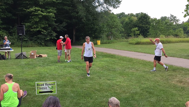 2015 Road Runner Classic 8K 223.JPG - 2015 Road Runner Classic 8K run at Maybury State Park outside Northville Michigan on July 25, 2015.